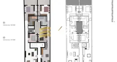 Wohnung 2 Schlafzimmer in Paola, Malta