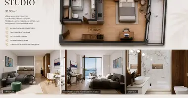Studio apartment 1 bedroom in Batumi, Georgia