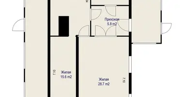 Maison dans Piatryskauski sielski Saviet, Bélarus
