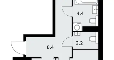 Appartement 2 chambres dans Kommunarka, Russie