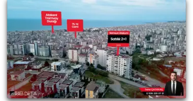 3 room apartment in Atakum, Turkey