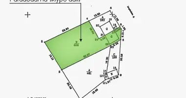 Plot of land in Vilnius, Lithuania