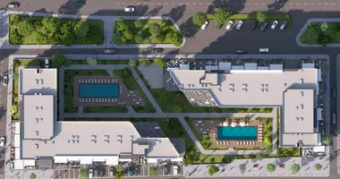 Квартира 2 комнаты в Борнова, Турция