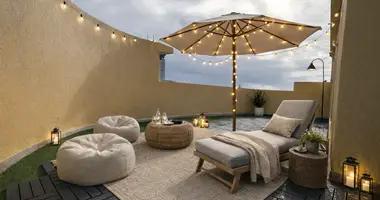 Stijlvol 3-slaapkamerappartement met groot terras nabij Amoreiras in Lissabon, Portugal