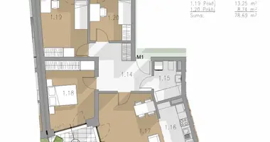 Квартира 4 комнаты в Краков, Польша