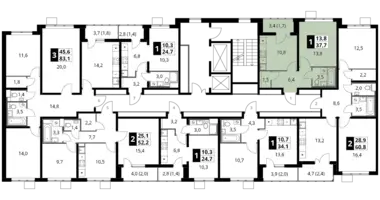 Квартира 1 комната в Ленинский городской округ, Россия
