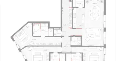 Apartamento 1 habitación en Moscú, Rusia