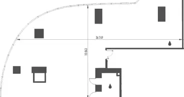 Bureau 294 m² dans Moscou, Russie