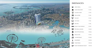 Mieszkanie 1 pokój w Dubaj, Emiraty Arabskie