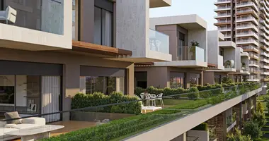 Многоуровневые квартиры 4 комнаты в Bayrakli, Турция