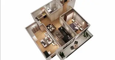 Apartamento 2 habitaciones en Batumi, Georgia