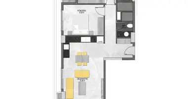 Apartamento 3 habitaciones en Tosmur, Turquía