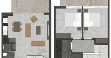 Wohnung 3 zimmer in Kestel, Türkei