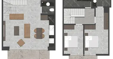 3 room apartment in Kestel, Turkey