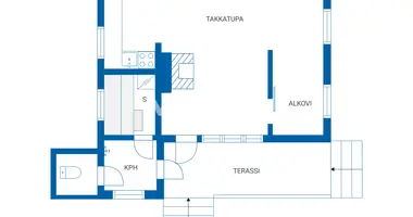 Casa de campo 2 habitaciones en Kotka Hamina sub region, Finlandia
