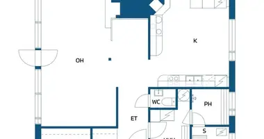 2 bedroom house in Pinsio, Finland