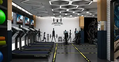 Mieszkanie 3 pokoi w Muratpasa, Turcja