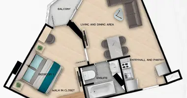Wohnung 1 zimmer in Rawai, Thailand