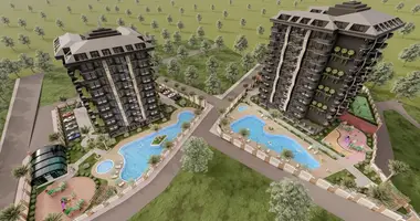 Mieszkanie 2 pokoi w Alanya, Turcja