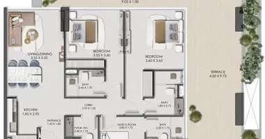 Wohnung 2 Schlafzimmer in Dubai, Vereinigte Arabische Emirate