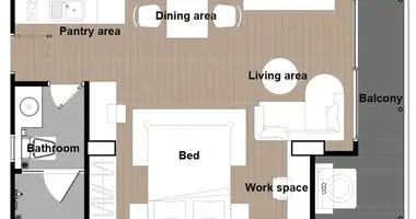 Appartement dans Rawai, Thaïlande