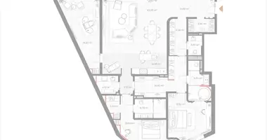 Appartement 3 chambres dans Moscou, Russie