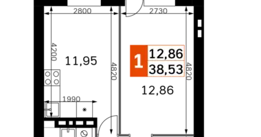 Appartement 1 chambre dans Odincovskij gorodskoj okrug, Russie