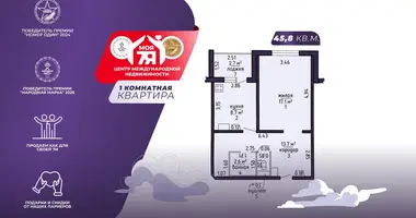 Mieszkanie 1 pokój w Siennica, Białoruś