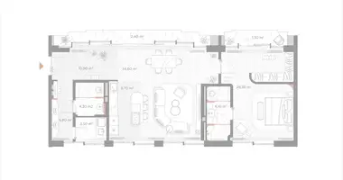 Appartement 1 chambre dans Moscou, Russie