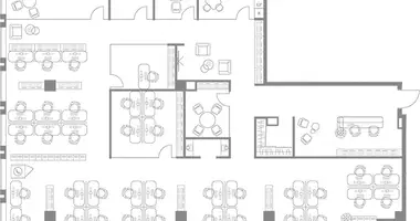 Oficina 406 m² en Moscú, Rusia
