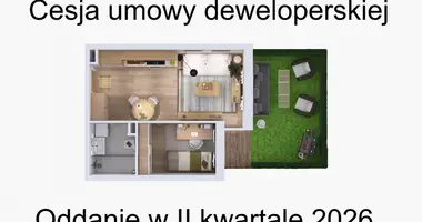 Apartamento 2 habitaciones en Varsovia, Polonia