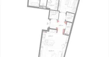 1 room apartment in Moscow, Russia
