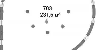 Büro 232 m² in Moskau, Russland