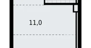 1 room apartment in Krasnoye Selo, Russia