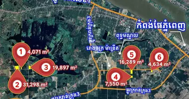 Участок земли в Kien Svay District, Камбоджа
