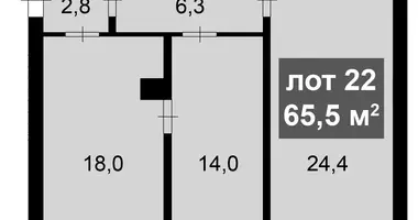 Pomieszczenie biurowe 66 m² w Moskwa, Rosja