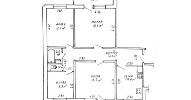 Appartement 4 chambres dans Minsk, Bélarus