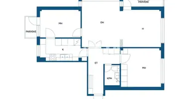 Apartamento 4 habitaciones en Turku sub region, Finlandia