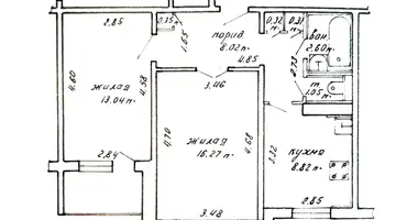 Appartement 2 chambres dans Minsk, Bélarus