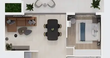 1 bedroom apartment in Larnaca, Cyprus