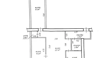 3 room apartment in Minsk, Belarus