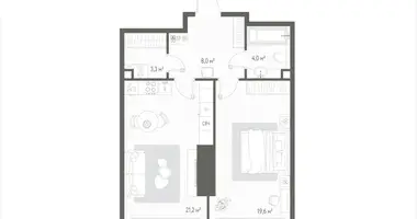 1 room apartment in Russia
