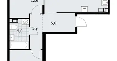 Квартира 2 комнаты в Красное Село, Россия