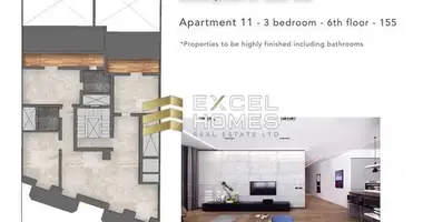 Apartamento 3 habitaciones en Bahía de San Pablo, Malta