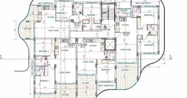 Квартира 2 спальни в район Ларнака, Кипр