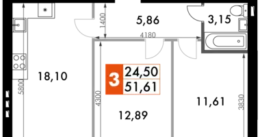 Appartement 2 chambres dans Aprelevka, Russie