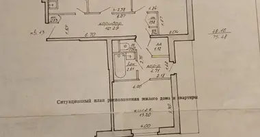 3 bedroom apartment in Vitsebsk, Belarus