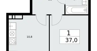 Appartement 1 chambre dans Kommunarka, Russie