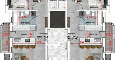 Wohnung 2 Schlafzimmer in Larnaka, Zypern