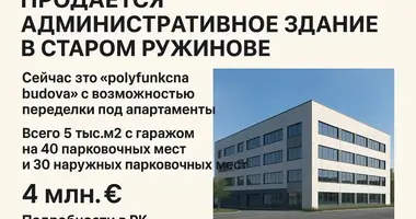 Nieruchomości komercyjne 5 000 m² w Ružinov, Słowacja